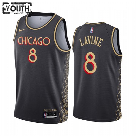 Dres Chicago Bulls Zach LaVine 8 2020-21 City Edition Swingman - Dječji